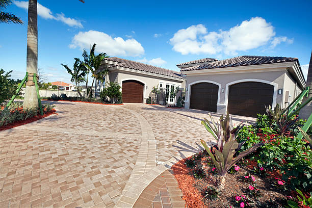 Permeable Paver Driveway in Mcconnell Af, KS